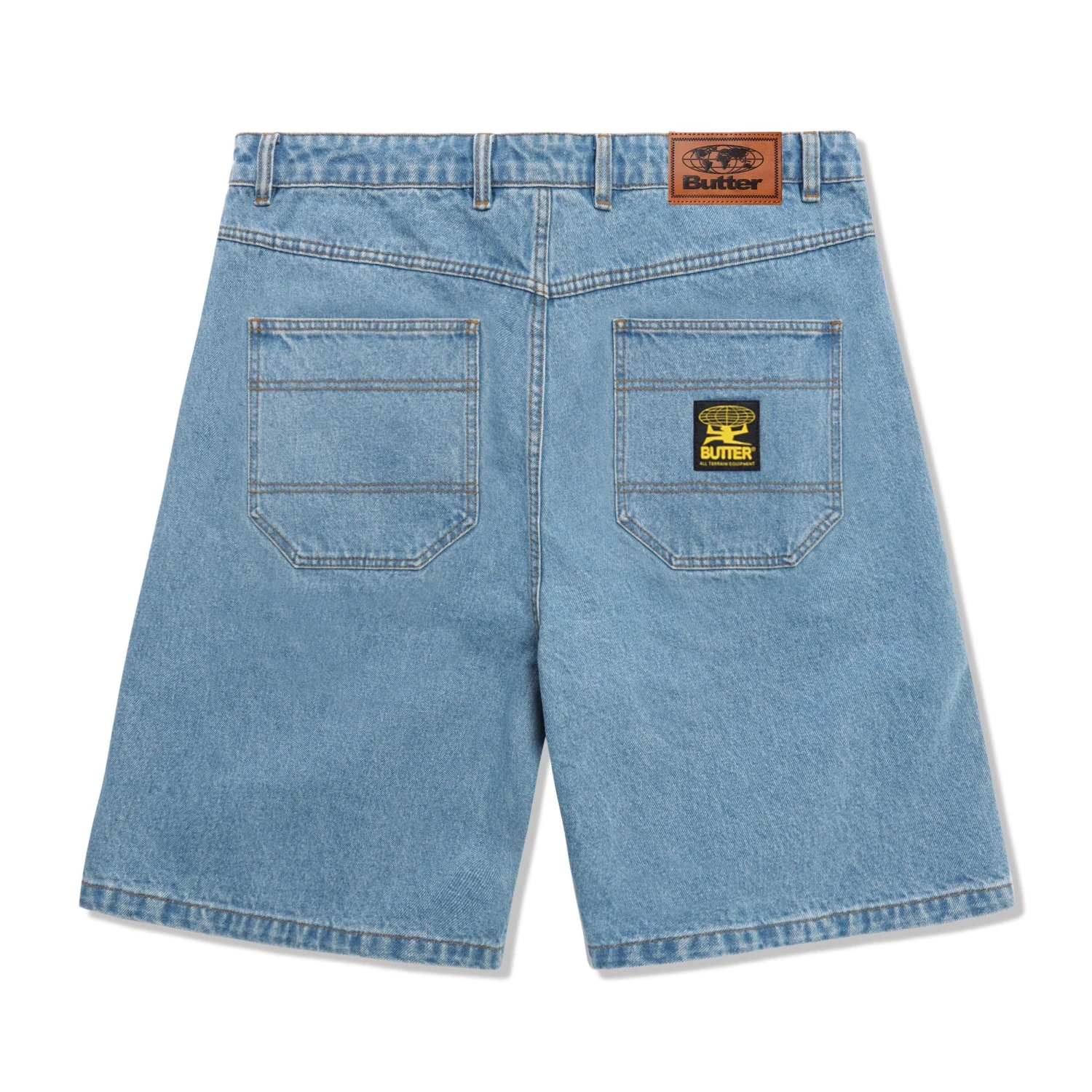 Patch Pocket Denim Shorts - Image 5