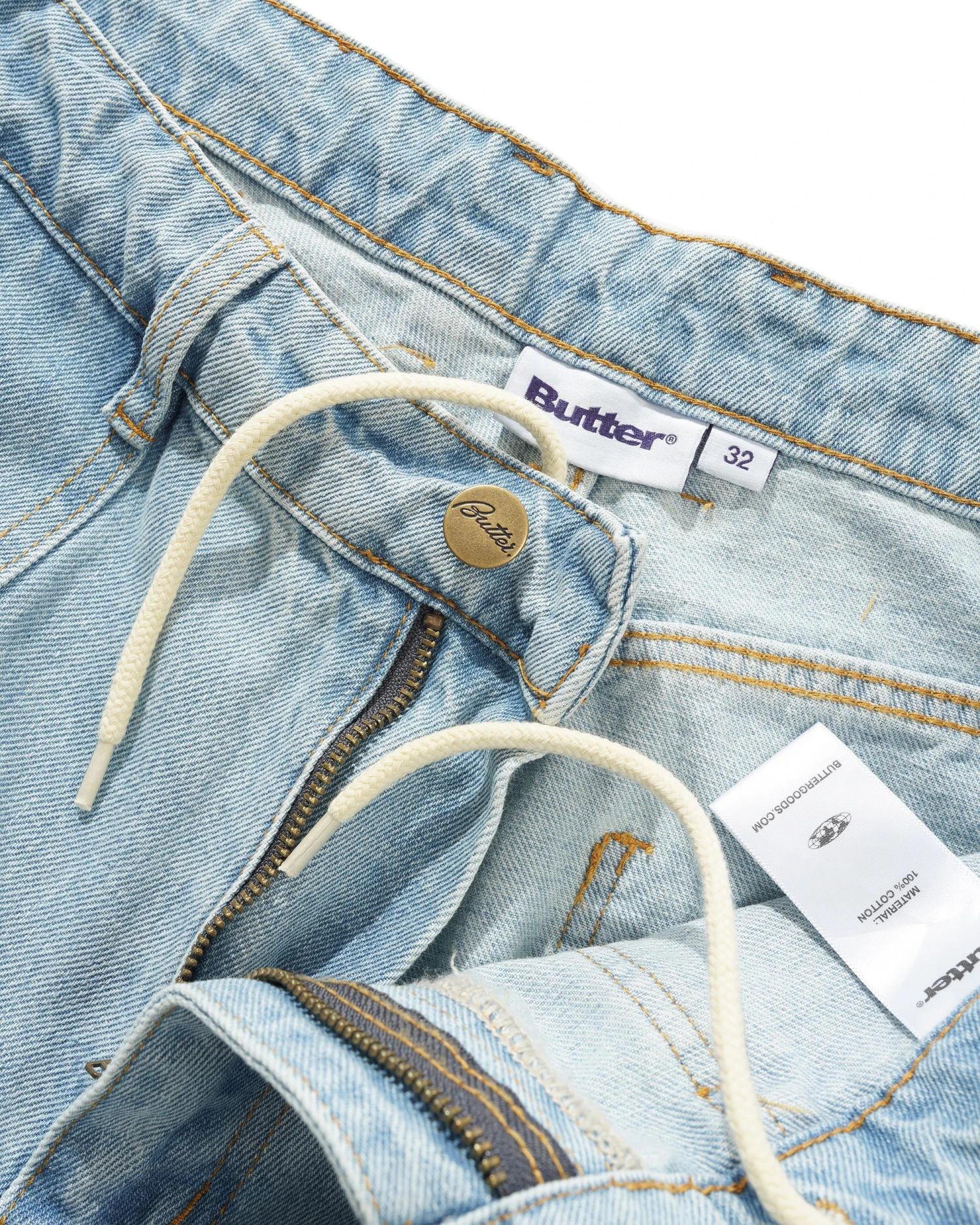 Patch Pocket Denim Shorts - Image 12