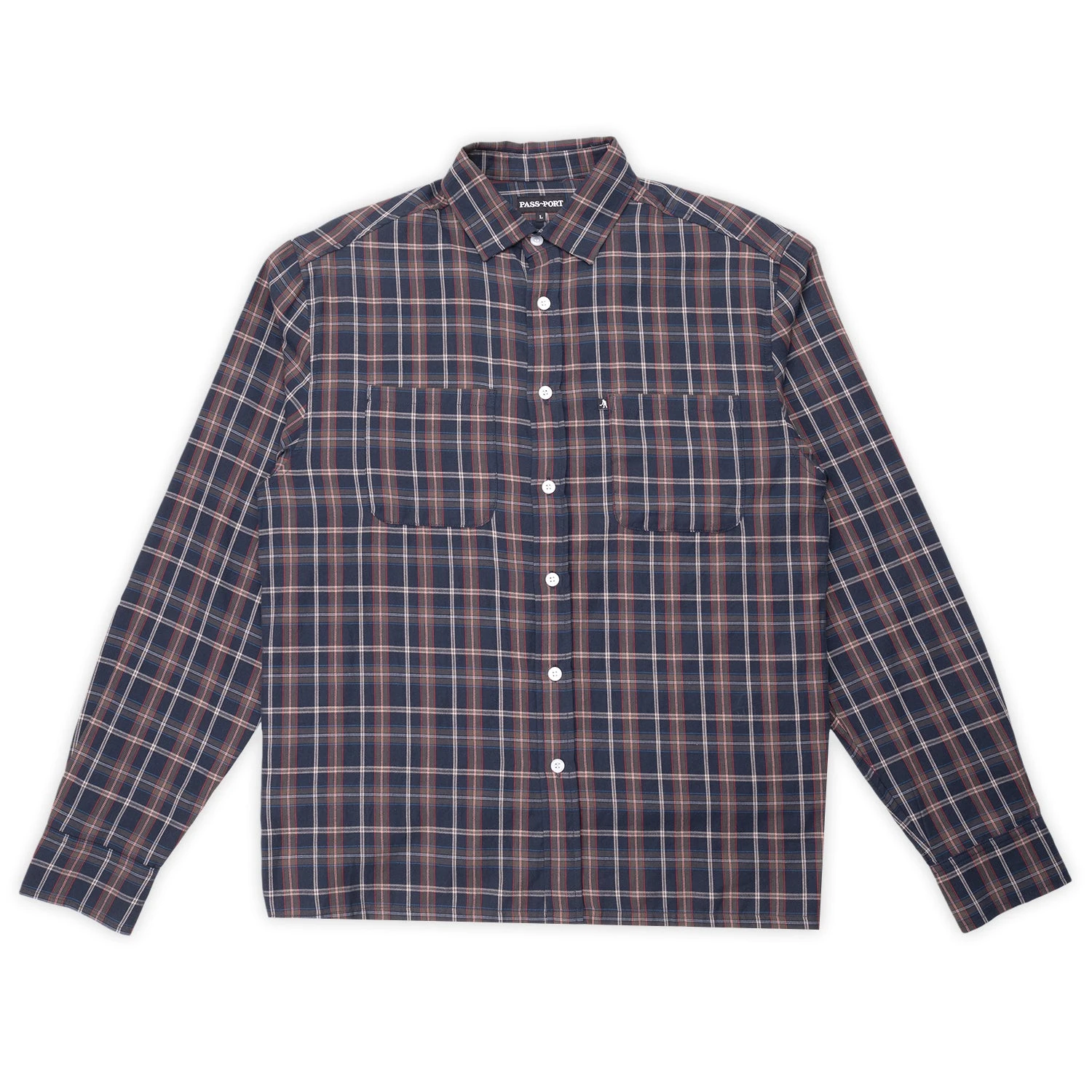 Workers Check Shirt Long Sleeve Shirt