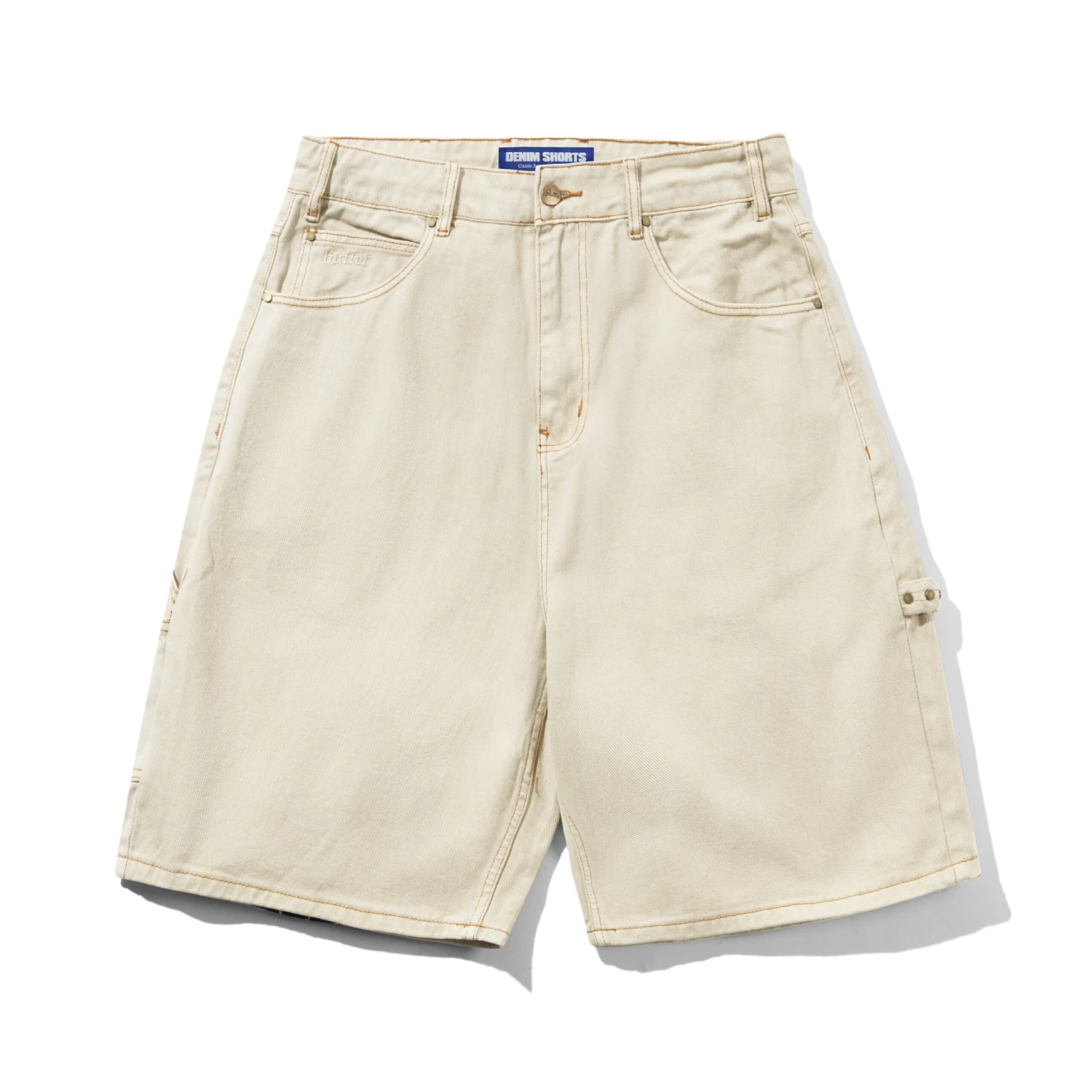 Rivet Denim Shorts - Image 2