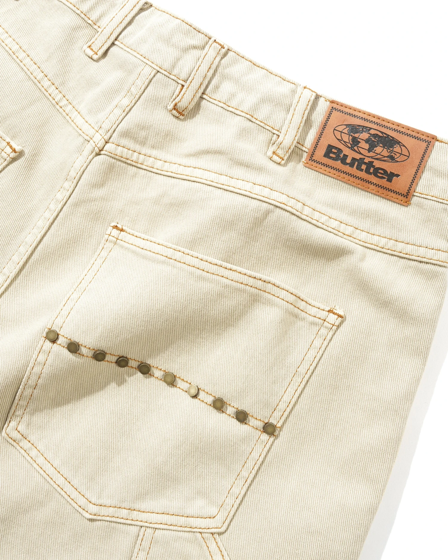 Rivet Denim Shorts - Image 3