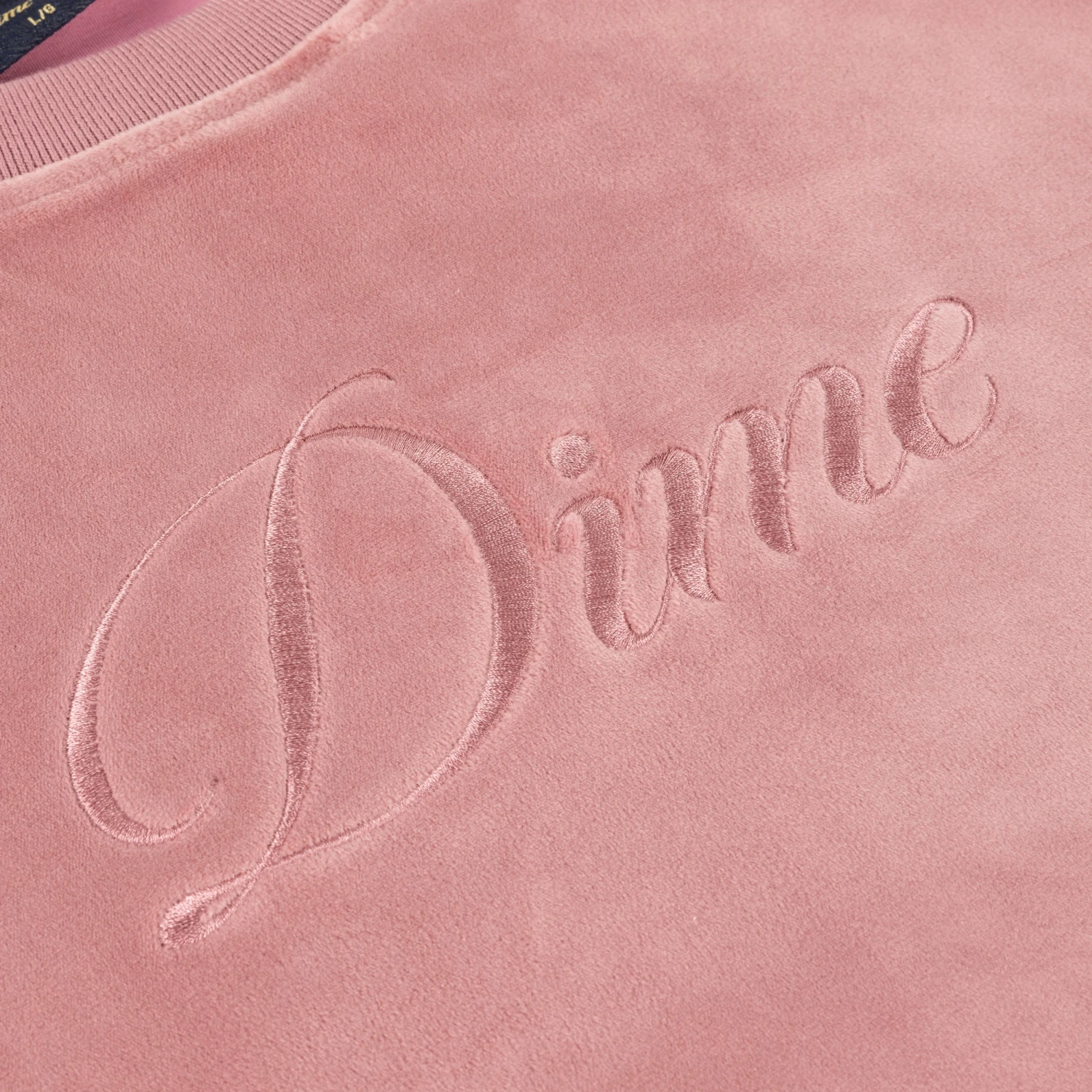 Cursive Velvet Crewneck - Image 3