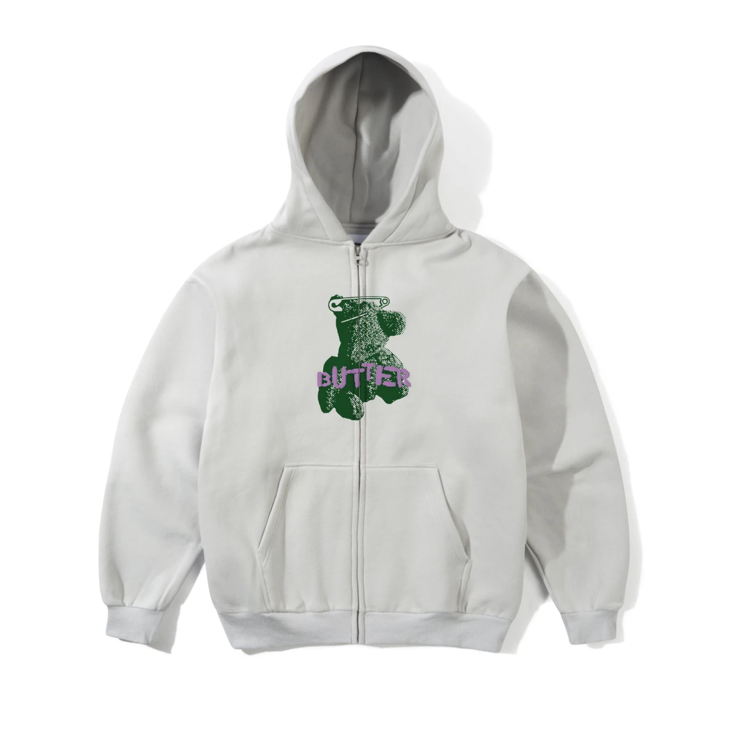 Teddy Bear Zip-Thru Hoodie - Image 3
