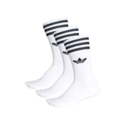 3 Stripe Crew Socks