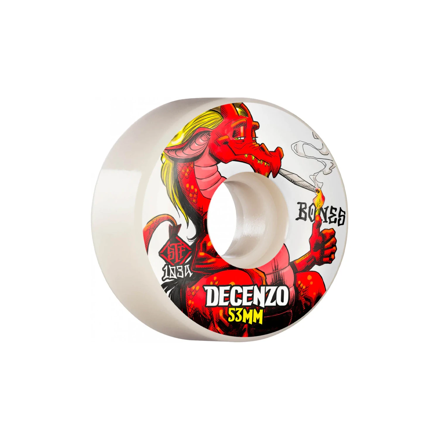 Bones STF Decenzo Red Dragon 103A Wheels