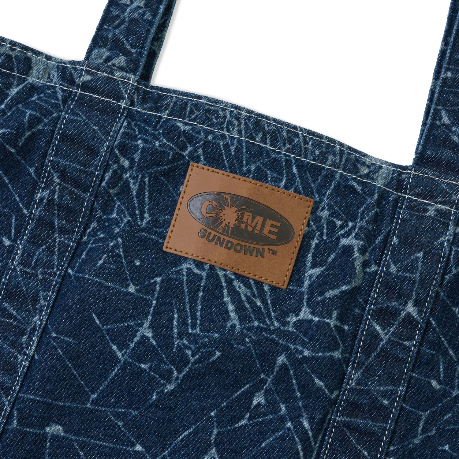 Toil Denim Tote Bag - Image 6