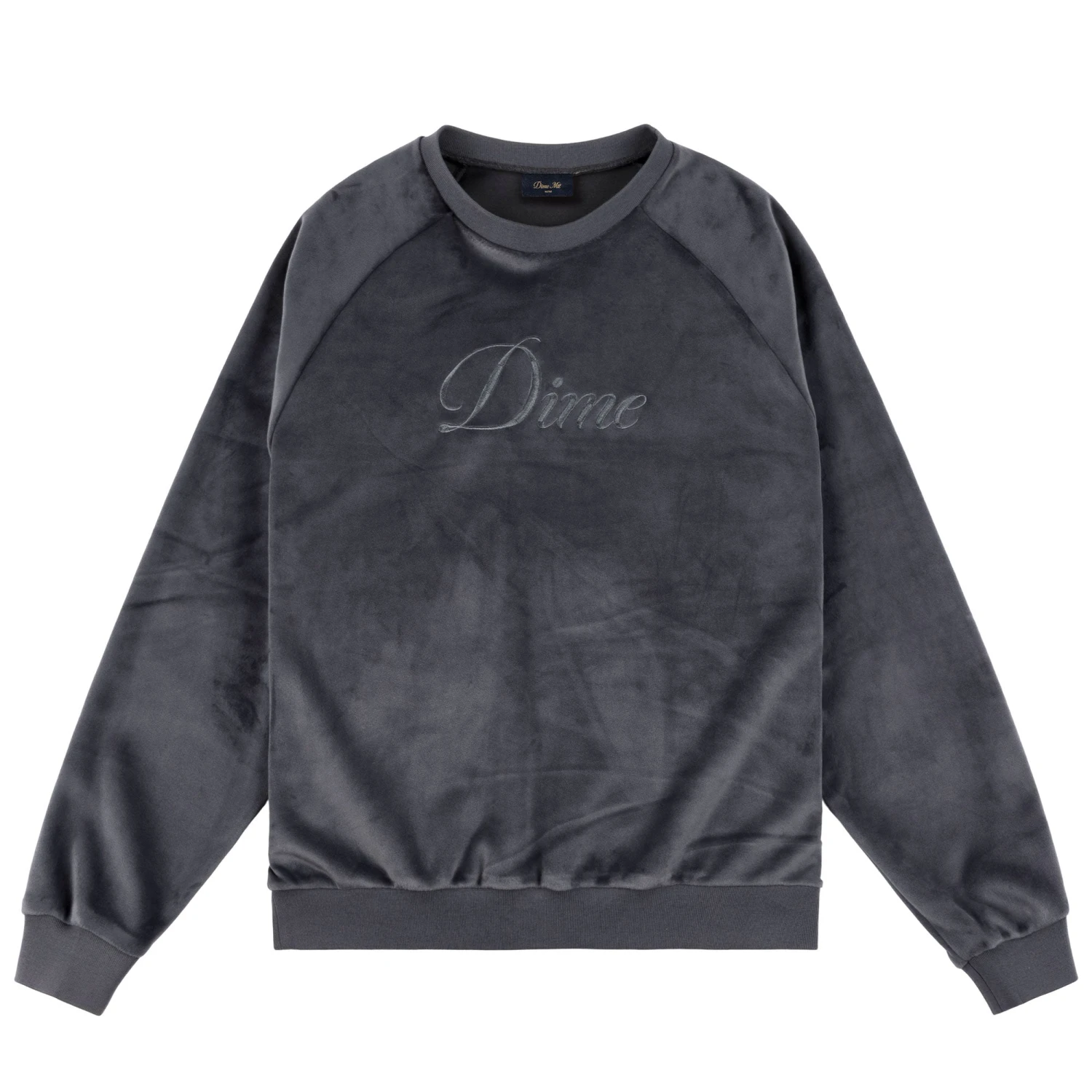 Cursive Velvet Crewneck - Image 4