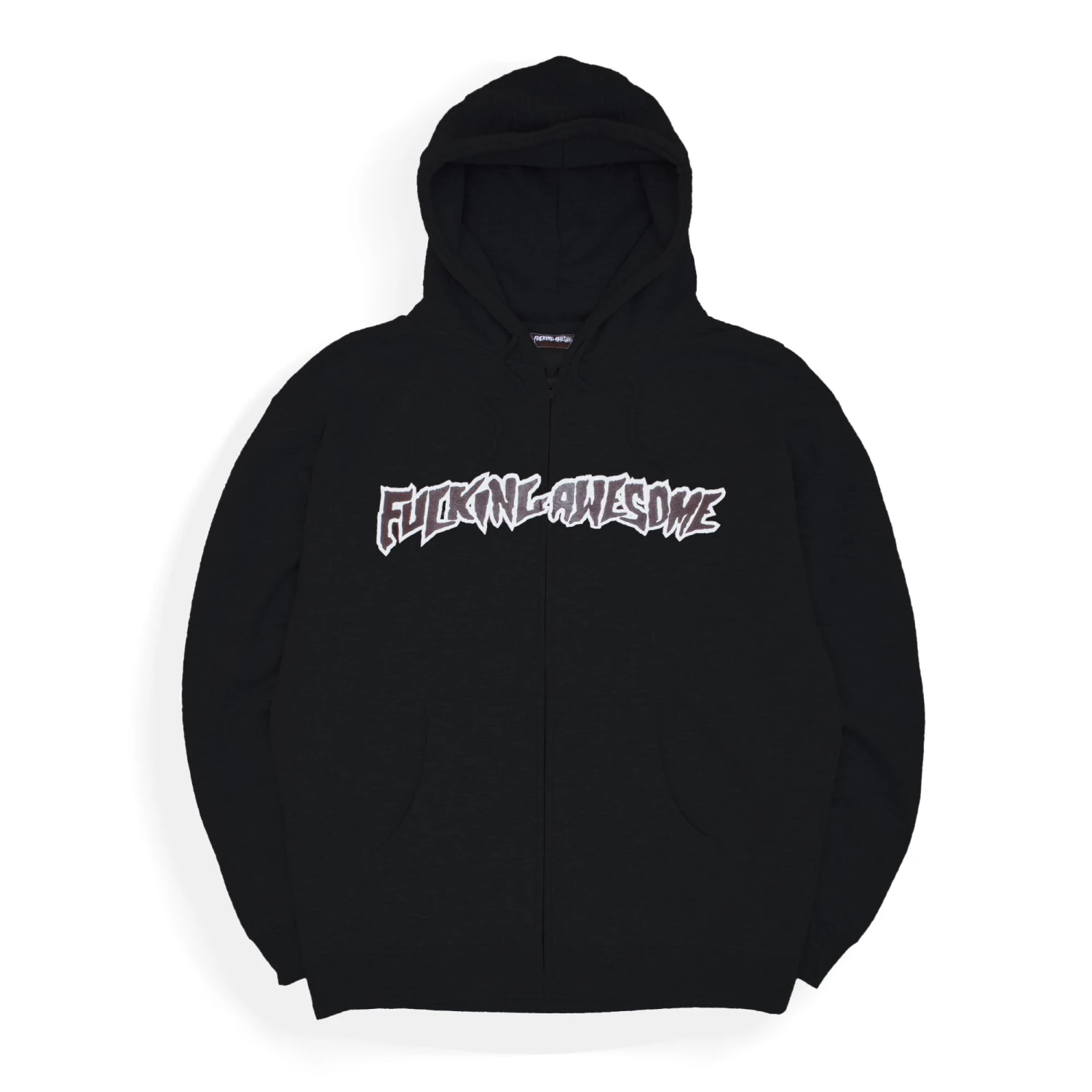 Stamp Logo Zip Hoodie - Image 2