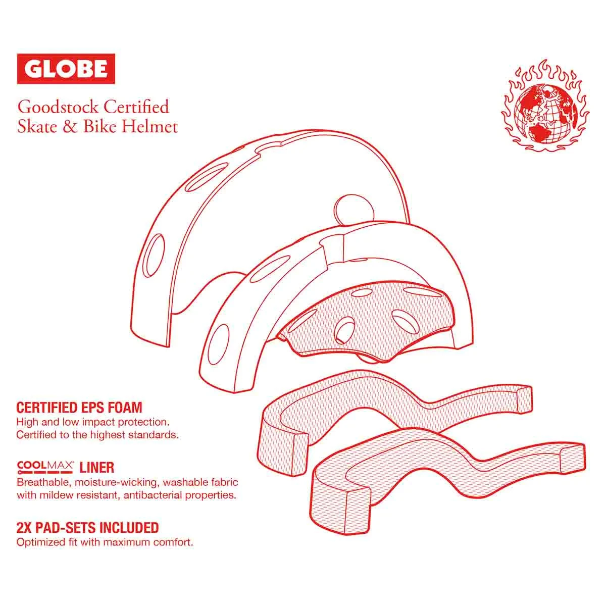 Globe Goodstock Certified Helmet - Image 8