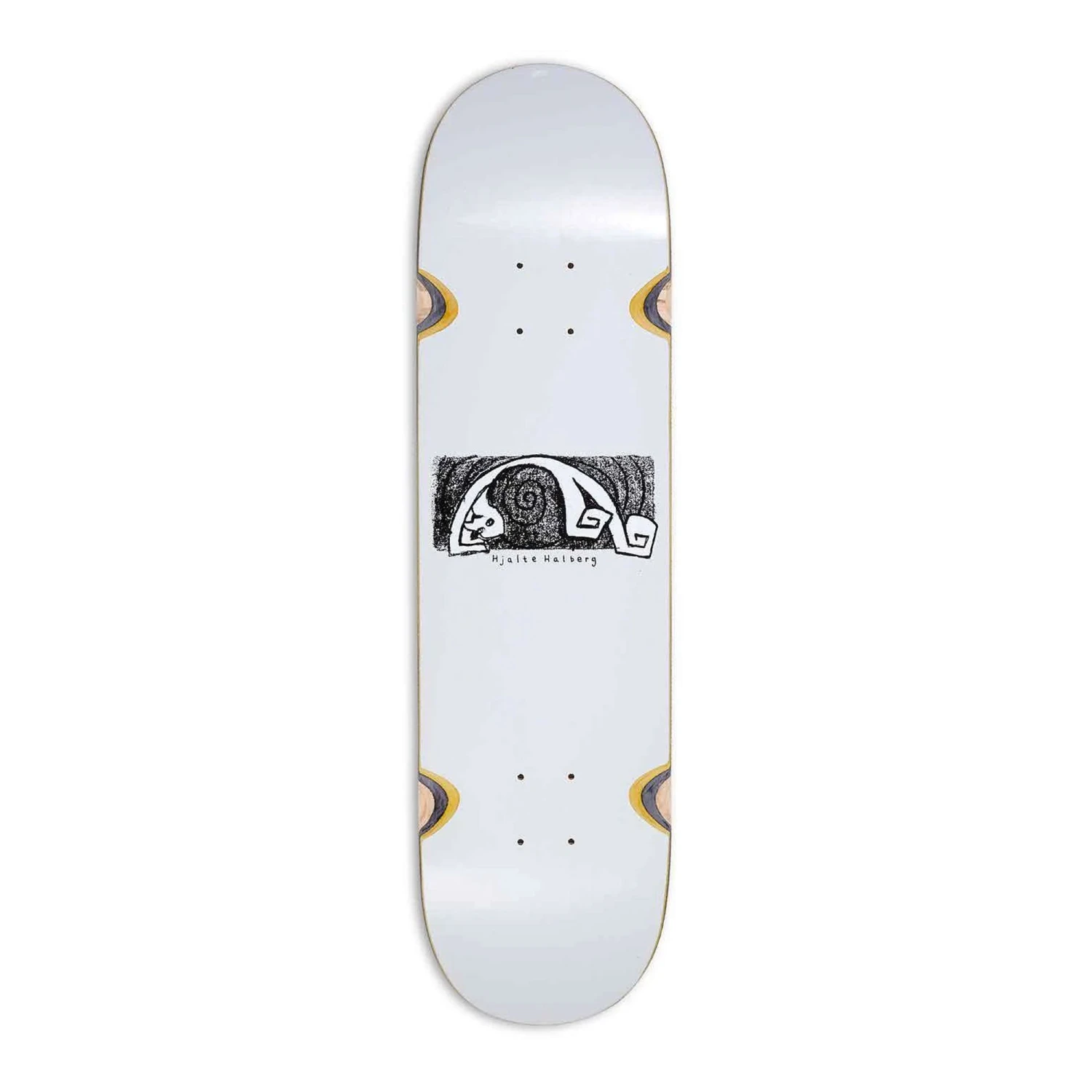 Polar Skate Co Halberg Yoga Trippin WW Deck