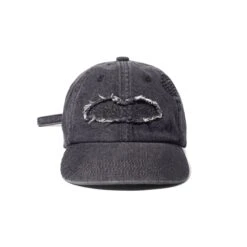 Velvet Applique Denim Cap