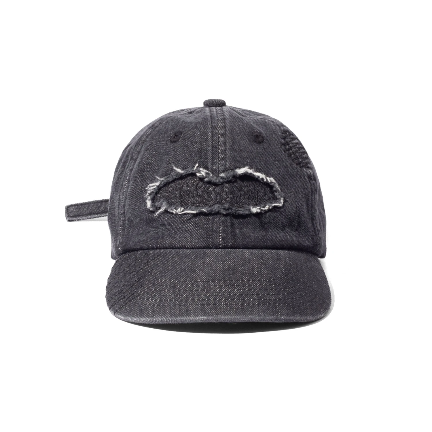 Velvet Applique Denim Cap
